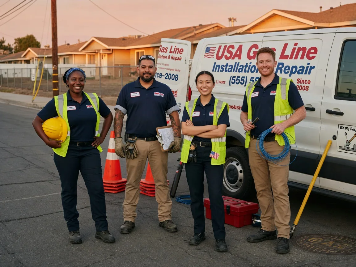 Gas Line Installation company in Fairchild Air Force Base, WA